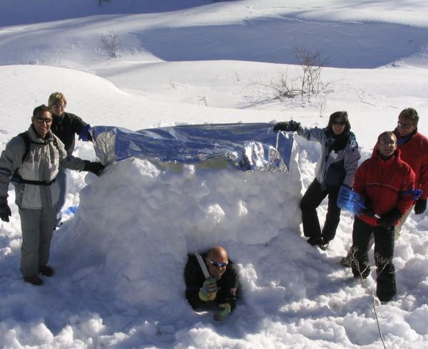 Ice Team Team building à la neige en montagne