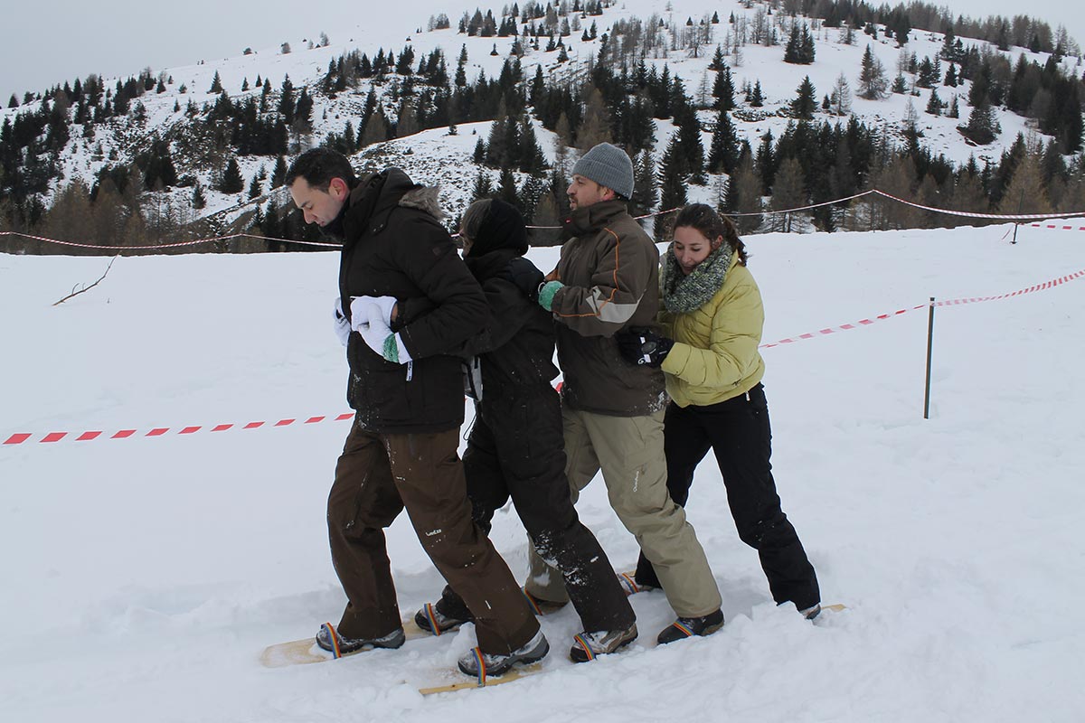 Ice Team Team building à la neige en montagne