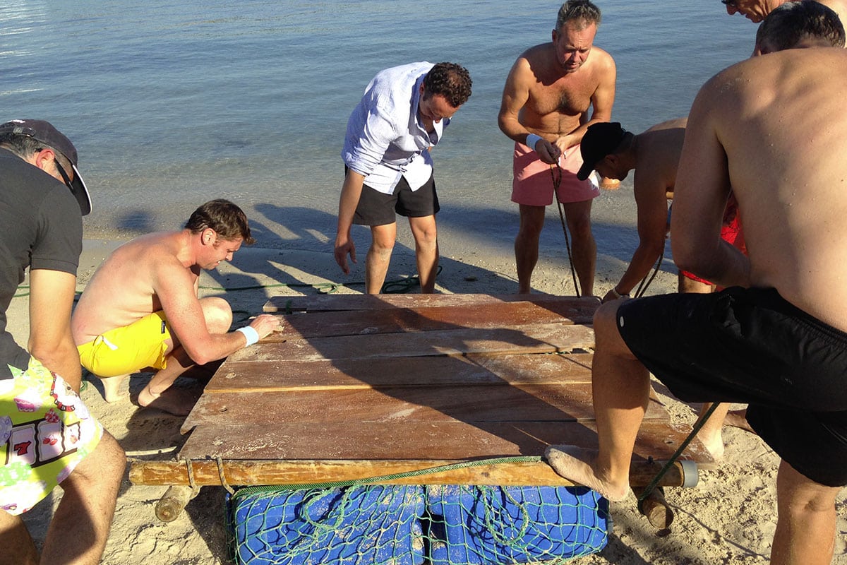 Team beach team building plage Côte d'Azur