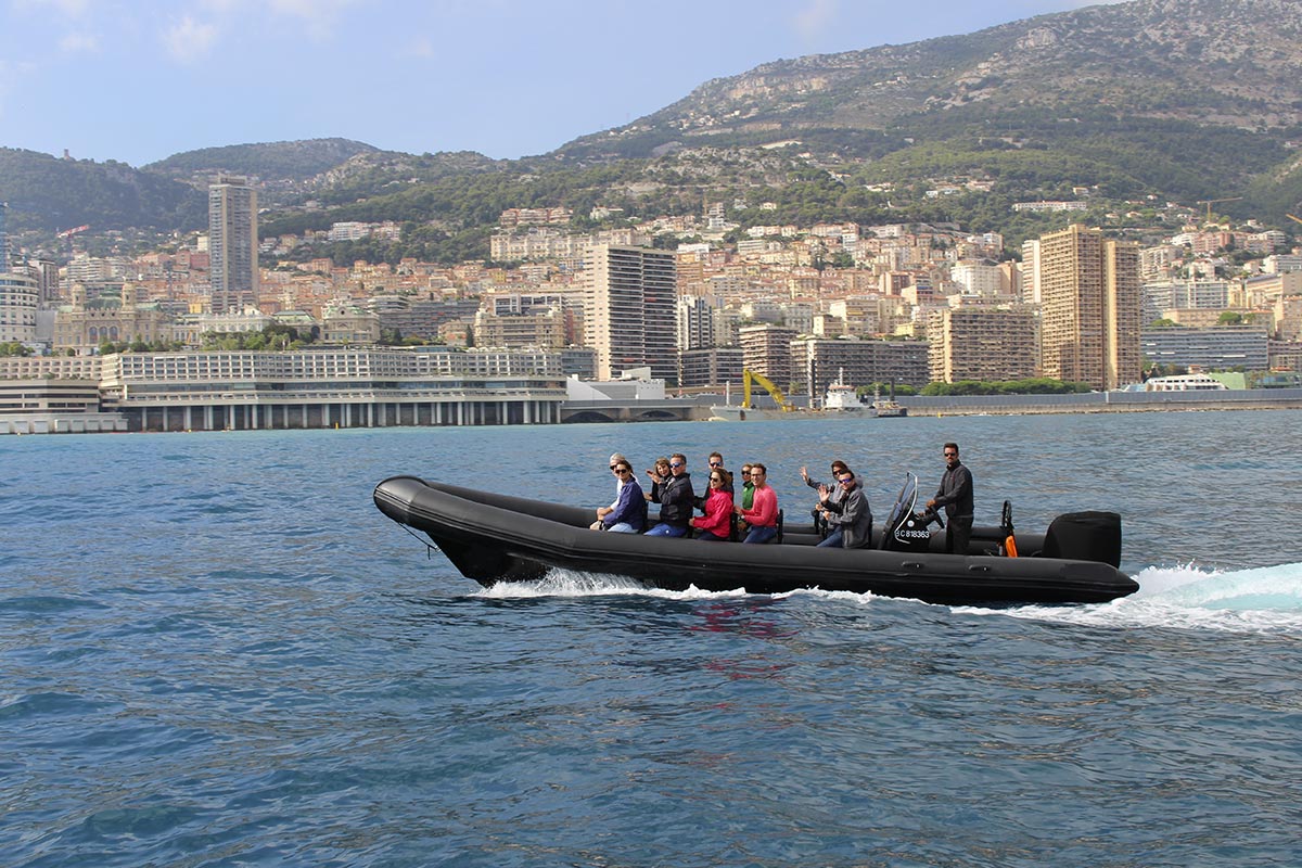 Team building bateau Zodiac Incentive Nice