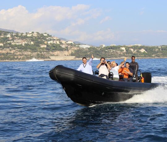 Team building bateau Zodiac Incentive Cannes