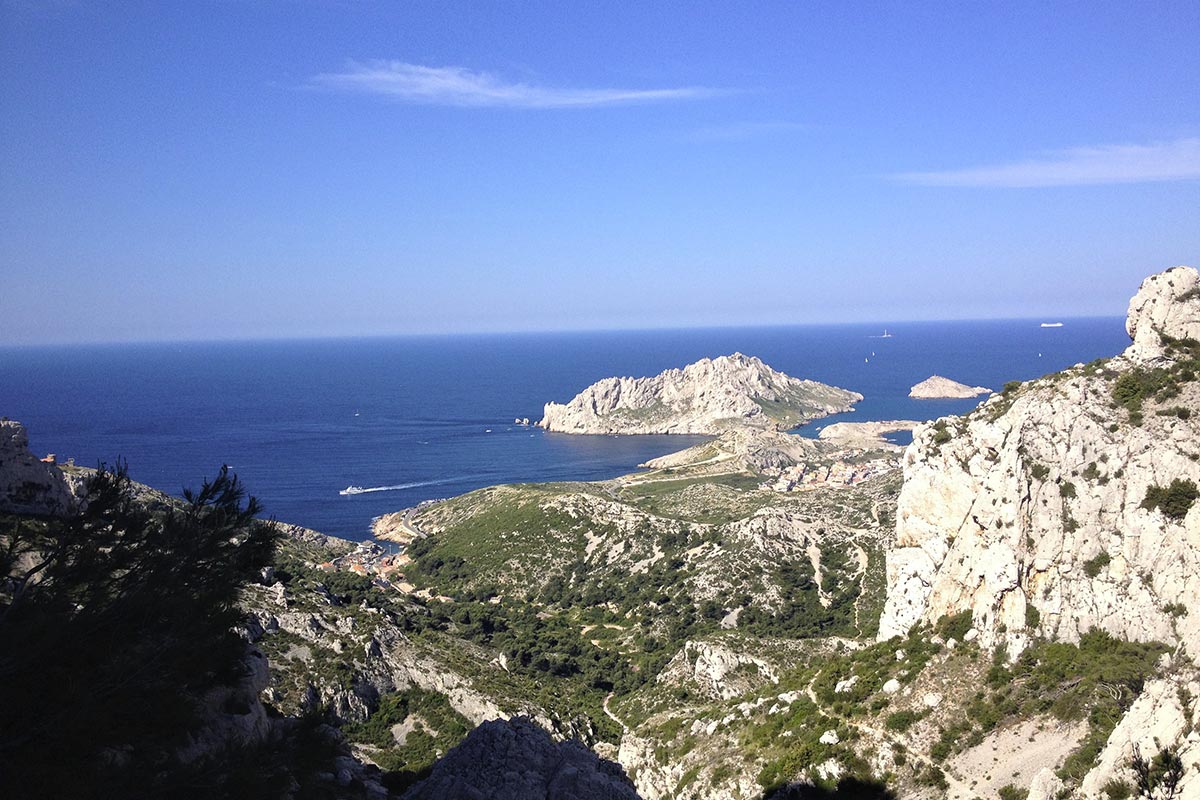 parcours pédestre tonique dans les Calanques