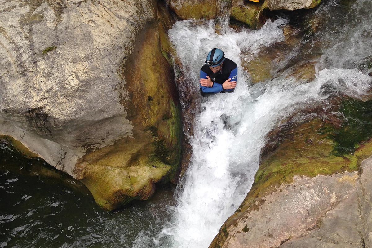 Canyoning team building Nice Côte d'Azur