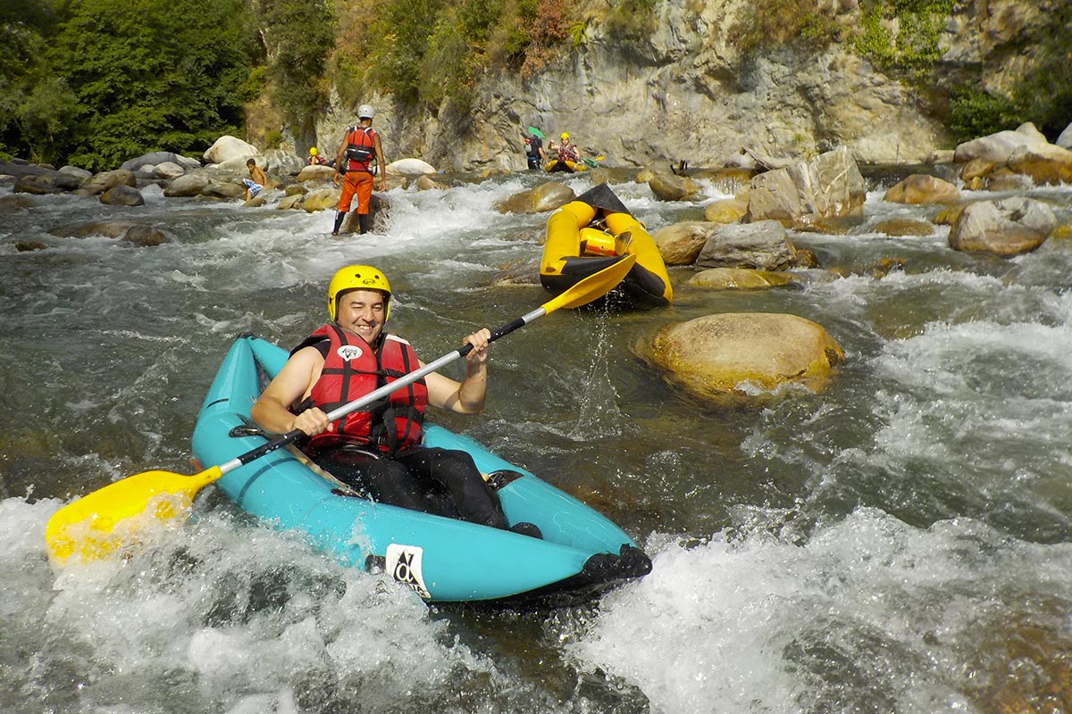 Rafting Canoe Descente de rivière Côte d'Azur