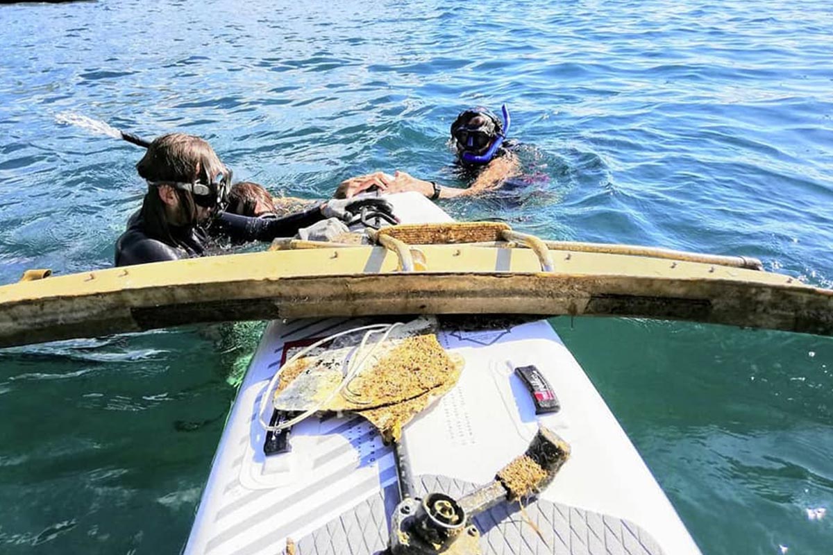 Paddle Cleaning | Team building écologique Côte d'Azur