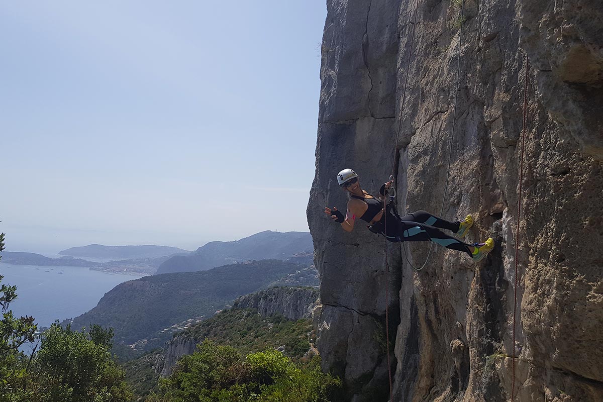 Séquence Frisson | Team building escalade, descente en rappel et tyrolienne Côte d'Azur