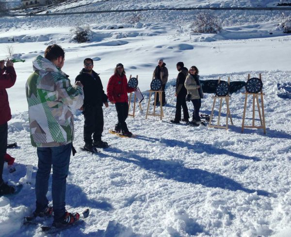 Un team building à la neige